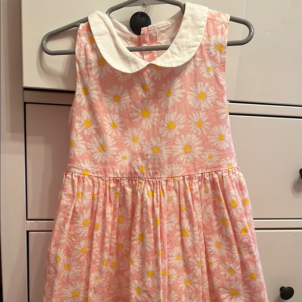 Pink Floral Kids Dress